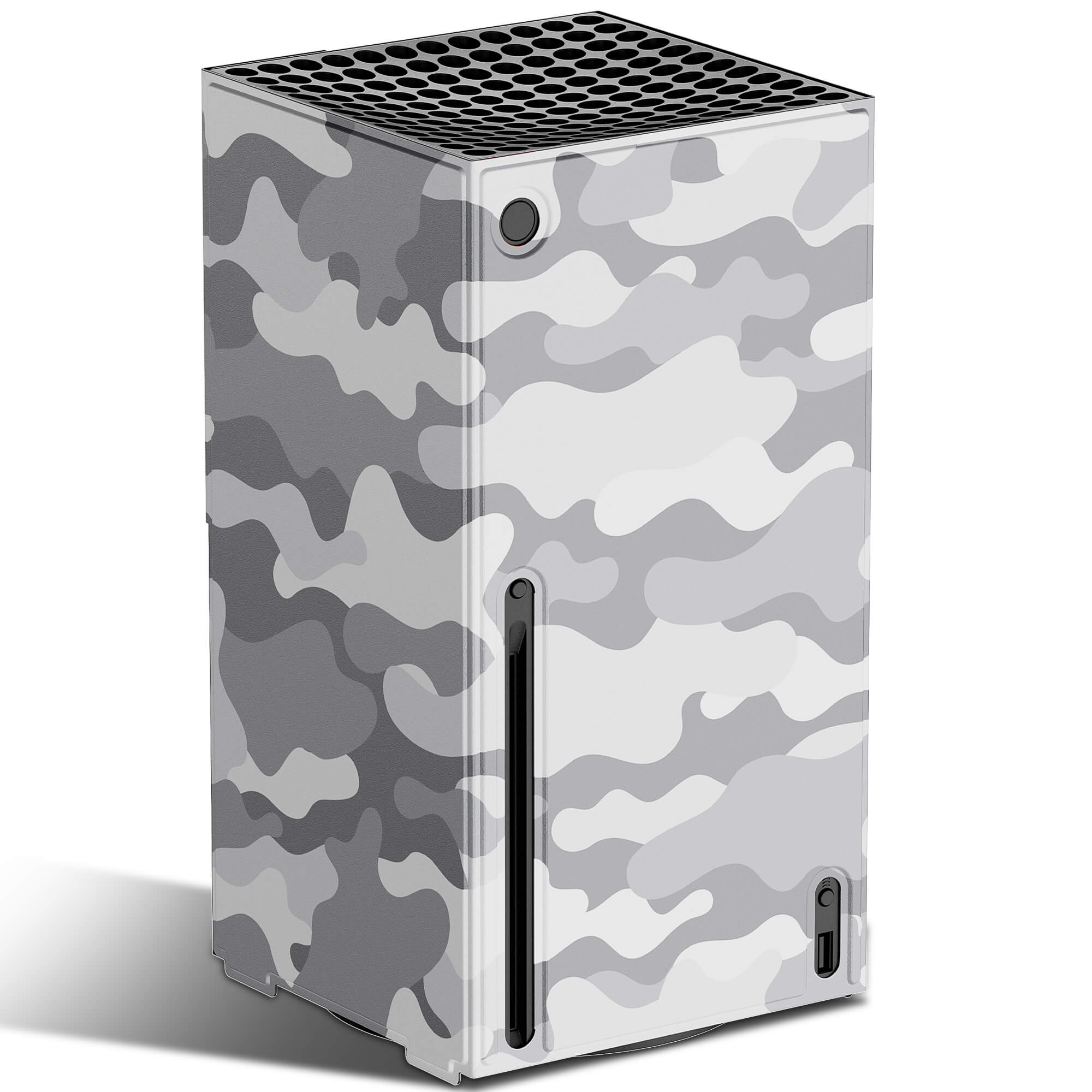 Wraps for Xbox Series X Console, Full Protection -Gery Camo Wraps for Xbox Series X Console, Full Protection -Gery Camo